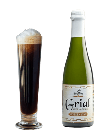 Black Velvet Cocktail con Kéfir Grial
