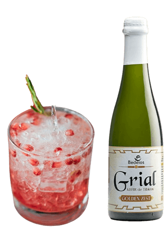 Pomegranate Cocktail-kefir-grial
